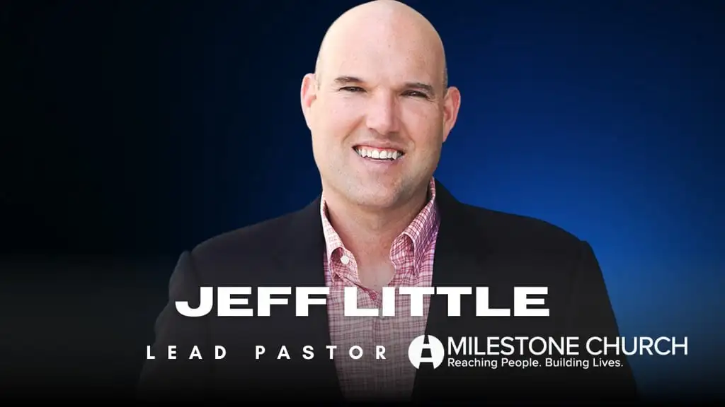 Jeff Little, Lead Pastor of Milestone Church, delivering testimonial for Sauls Consulting Services