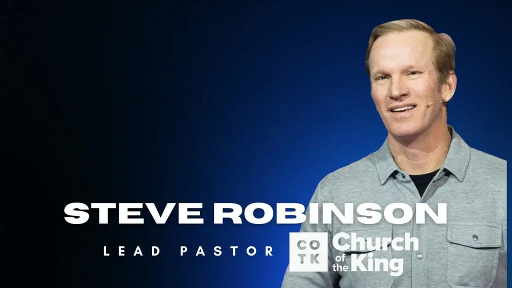 Steve Robinson, Lead Pastor of Church of the King, sharing a video testimonial about Sauls Consulting